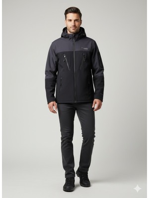 Taktikal Cargocep Kargocep Outdoor Içipolar Sıvı ve Rüzgar Geçirmez Kapüşonu Çıkabilen Softjel Mont