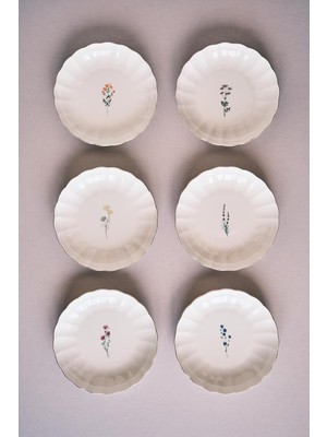 Storemax Tiny 6 Parça 20 cm Çukur Yemek Tabağı