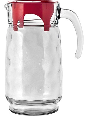 Storemax Space Kırmızı Akrilik Kapaklı Sürahi - Tekli - 1650CC
