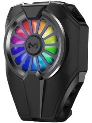 Storemax Super Soğutucu 6000 Devir Rgb Işıklı Kasırga Telefon Soğutucu Elefon Soğutma Fanı Radyatör Soğutucu