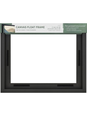 Storemax 40003 Rahmen Für Leinwandbilder, 27,9 x 35,6 Cm, Schwarz
