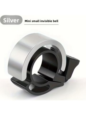 Yeni Nesil Gizli Bisiklet Zili - Minimalist Alüminyum Alaşım Yüksek Sesli Gidon Çanı (Görünmez Tasarım)