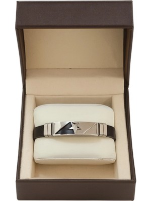 Çağ Moda Aksesuar Erkek Deri Bileklik