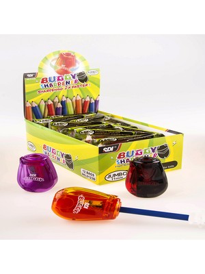 Kitabevimden Sdi Kalemtraş Buggy Jumbo 12 Li Karton Stand 0123D-12-LI-PKT