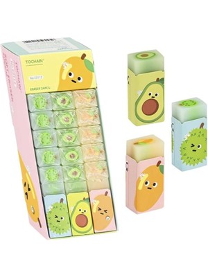 Kitabevimden Mikro Silgi Orman Meyveli Eco Pvc 24 Lü  E2112