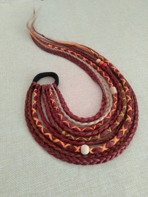 Bornova Rasta Kızıl Bakır Renkli Rasta Örgü Toka