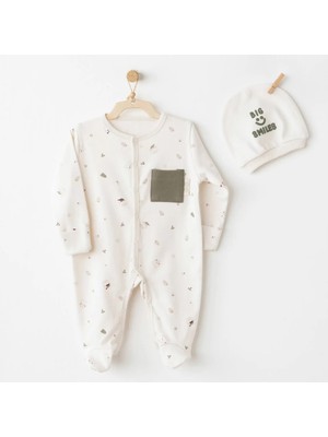 The Log İnvest My 1 St Wardrobe Tulum Takım Ekru