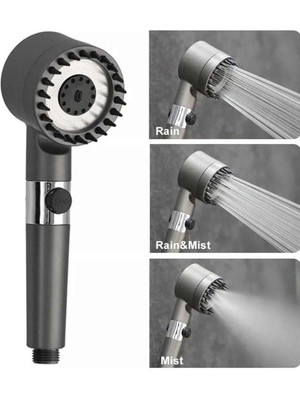 Sbusshop Yeni Masaj Etkili Nesil Filtreli  Duş Başlığı Fıskiyesi Duş Banyo - SB001M-47S7U8