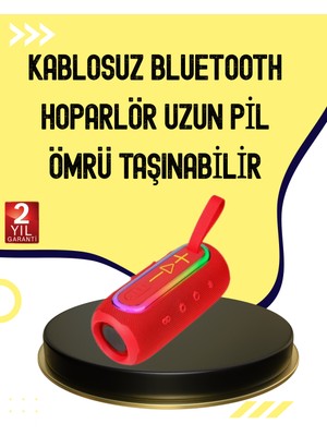 Sbusshop Uzun Pil Ömürlü Bluetooth 5.1 Hoparlör - SB001M-47VI24