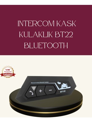 Sbusshop Motosiklet Sürüşleri Için BT22 Kask Bluetooth Kulaklık Mikrofonlu - SB001M-47VNB8