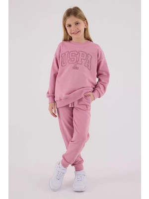 The Log İnvest U.s. Polo Assn Eşofman Takımı US2305-4 Gül Kurusu