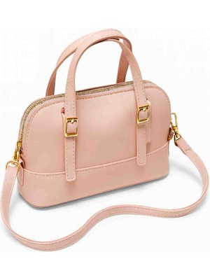 Mira Pembe Renk A+ Kalite Mini Omuz & El Çantası – Şık, Zarif ve Günlük Kullanıma Uygun