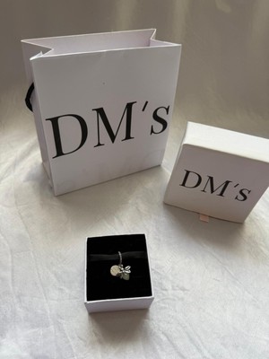DMs Silver Karanlıkta Parlayan Ateşböceği Gümüş Charm'ı