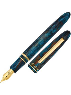 Esterbrook x Bungubox Estie Kingfisher Gold Dolma Kalem (Medium) Uç