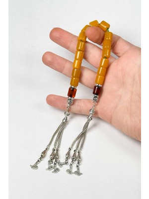 Tesbihkenti Kesme Sıkma Kehribar Zaza Tesbih