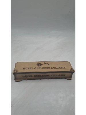 Ahşap Dekoratif Tesbih Hediye Kutusu