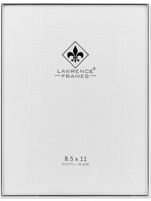 Storemax Frames Simply Metal Resim Çerçevesi, 21,6 x 27,9 Cm, Gümüş Rengi
