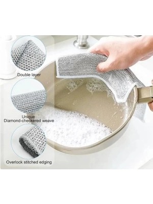 Buğz Çok Amaçlı Sihirli Tel Temizlik Bezi