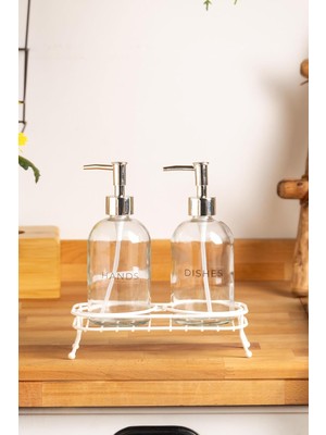 Storemax 2 Li Sıvı Sabunluk Beyaz