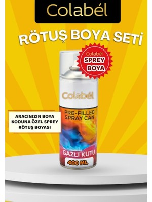 Colabel Hyundai Kod: Mjb Phantom Black 400ML Sprey Rötuş Boya