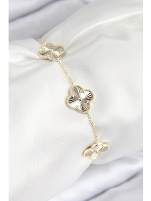 Vip Pirinç Yonca Renk Kadın Bileklik