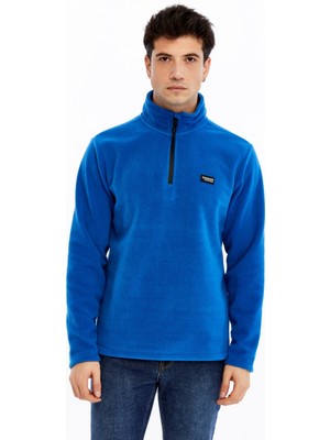 Champp Summit Yarım Fermuarlı Erkek Polar Erkek Mavi Polar CMP2506-07