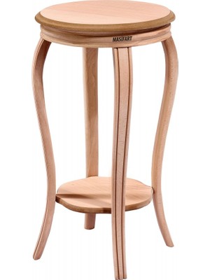 Masifart Lamaor Küçük Ağaç Saksılık Cilasız Ham