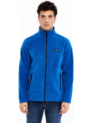 Champp Horizon Tam Fermuarlı Erkek Polar Erkek Mavi Polar CMP2505-07