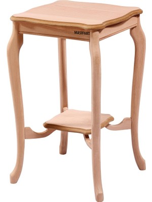 Masifart Aralia Kare Lüks Saksılık Cilasız Ham