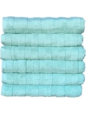 erteks el ve yüz havlusu 6 adet  50 x 100 fıstık  yeşili  yumuşacık