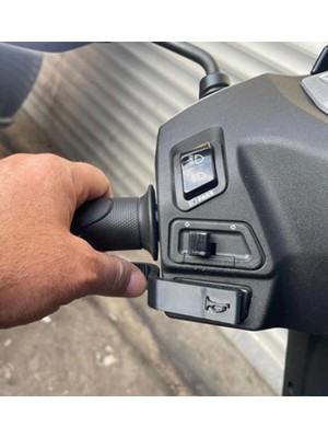 Honda Activa 125 Korna Düğmesi Uzatma Kolu - Özel 3D Tasarım
