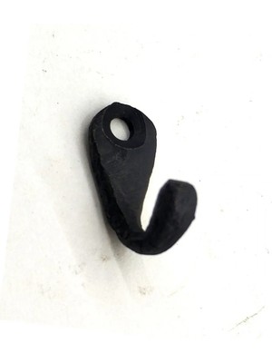 Buğz Antika Tarz Dekoratif Pirinç Tekli Mini Askı - 27X11 Mm, Oksit