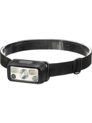 Sensörlü Şarjlı Type-C Çok Amaçlı Kırmızı Işıklı Kafa Lambası Hs-43