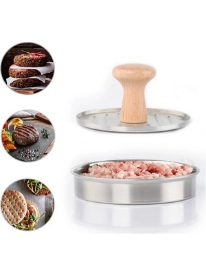 Çınar Toptan Ticaret 12 cm Hamburger Press