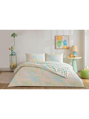 Storemax Cardie  Standart  Nevresim Takımı, Turkuaz, Çift Kişilik