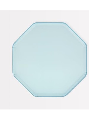 Storemax - Summer Sky Blue Plates - Yaz Mavisi Tabaklar (M) (X8)