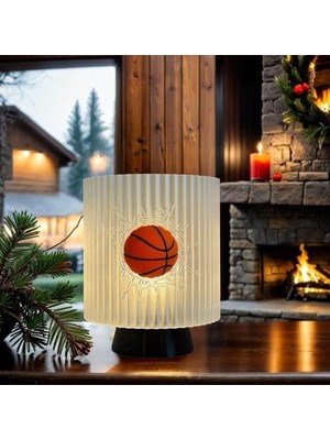Storemax Gece Lambası -Basketbol Dekoratif Lamba, Genç Oda, Özel Hediye