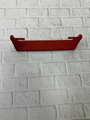 Datatek Kırmızı Peçete Tutucu Duvara Monte Pratik Kağıt Havlu Askısı