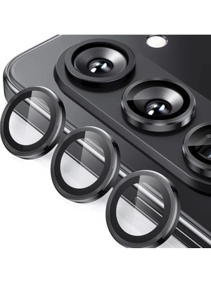 Buğz Samsung Galaxy Z Fold 5 Valdez Metal Kamera Lens - Siyah