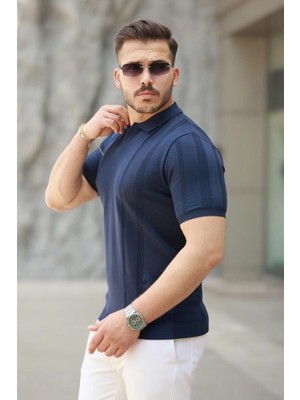 Etiler Collection Erkek Hemşire Yaka Kısa Kollu Tişört