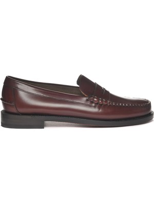 Sebago Kahve Erkek Loafer Kısa Topuklu Şık Tasarım Sebago Classic Dan Heritage
