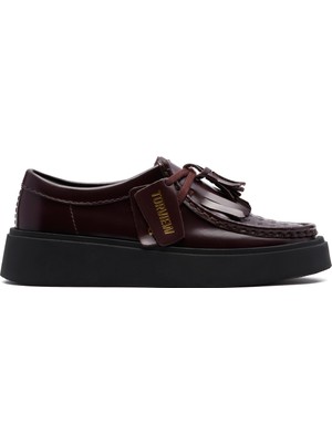 Clarks Deri Bordo Kadın Loafer Torview W