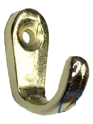 Buğz Tekli Anahtar, Bijuteri, Vitrin, Dekor Askısı - Sarı, 10X18X22 mm