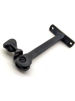 Buğz Antika Tarz Dekoratif Pirinç Kafalı Panjur Stoperi - 105X55 Mm, Oksit