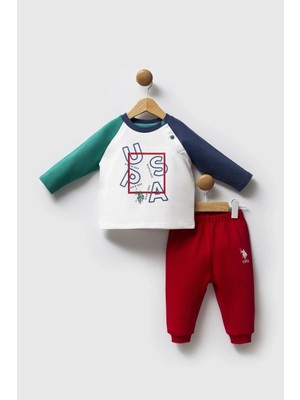 The Log İnvest U.s. Polo Assn 2 Li Takım USB2571 Beyaz-Yeşil