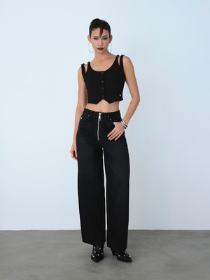 Loft Super Baggy Baggy Fit Kadın Pantolon