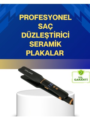 Seramik Plakalı Daling Saç Düzleştirici Kırılma ve Dolanma Önleyici