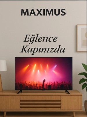 Maximus Ldk 43 M9P 43" 109 Ekran Uydulu Google Tv