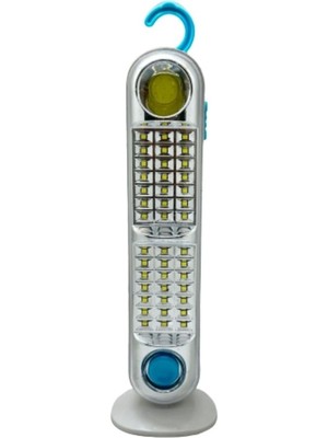 42 Ledli + Fener Solar Güneş Panelli Güçlü Ledli Şarjlı Işıldak V-005