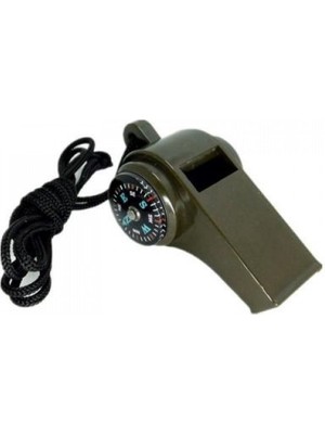 Çok Fonksiyonlu Düdük Pusula Kamp Termometre Acil Survival Dişli Düdük